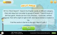 Word Search for Kids Screen Shot 1