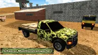 Armee LKW Fahrer: 4x4 LKW Simulator Screen Shot 1