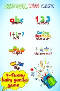 ABC 123 Kids Fun Alphabet Game Screen Shot 1