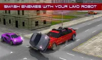 Police Limo Car Robot Games Screen Shot 10