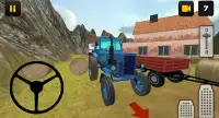 Clásico Tractor 3D: Cebada Transporte Screen Shot 2