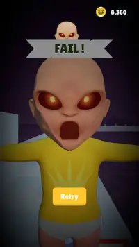 Yellow Baby: Run For Life Screen Shot 1