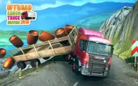 Offroad Cargo Truck Driving 2018 Screen Shot 0