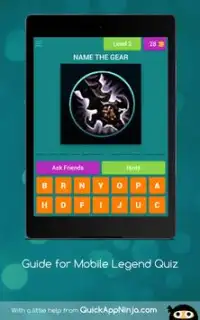 Guide for Mobile Legends Players: Quiz-Guide Screen Shot 6