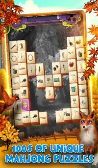 Mahjong: Autumn Leaves Screen Shot 0