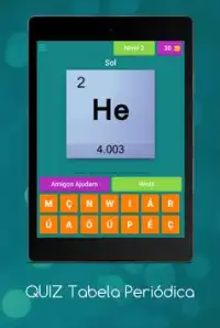 QUIZ Tabela Periódica Screen Shot 8