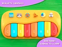 Piano for babies and kids Screen Shot 3