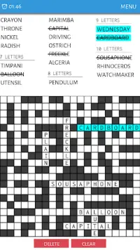 Crossword Fit - Word fit game Screen Shot 0