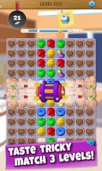 Wonder Chef: Match-3 Puzzle Game Screen Shot 2