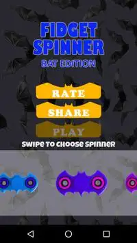 Fidget Spinner - The Fidget app Spinner Bat Pro Screen Shot 4