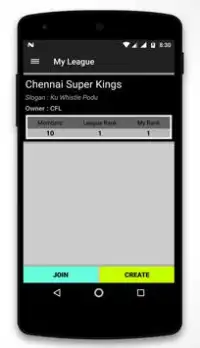 Cric Fantasy League Screen Shot 5