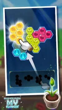 Block Hexa Puzzle: Bungaku Screen Shot 3