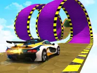 Mengemudi Mobil Ekstrim GT - City Stunts Simulator Screen Shot 7