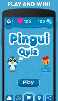 4 fotos. Estranhas: questionário de pinguins Screen Shot 3