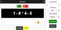 Math Trainer - Basic Operations Screen Shot 3