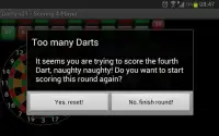 Darts 501 Scoring - Free Screen Shot 2