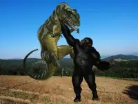 Kong T-Rex Death War Screen Shot 0