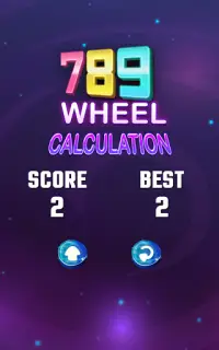 789 Wheel Calculation Game Screen Shot 15