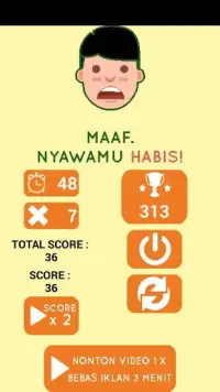 Kuis Tebak Kata Asah Otak 2021 : Game Hangman Seru Screen Shot 6