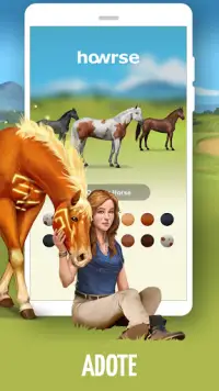 Howrse: jogo gratuito de haras de cavalos Screen Shot 0