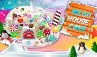 Igloo House Cake Making Game! New Trendy Desserts Screen Shot 4