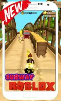 Subway Blox Surf Runner 3D Screen Shot 0