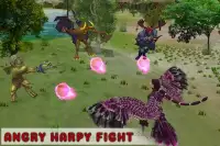 डरावना Harpy 3D जंगल सिम Screen Shot 17