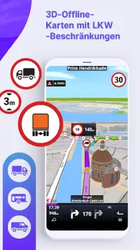 Sygic GPS LKW & Wohnmobil Screen Shot 1