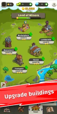 Power Miners: Merge & Build Idle Tycoon Screen Shot 4