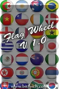 Flag Wheel Quiz Screen Shot 0