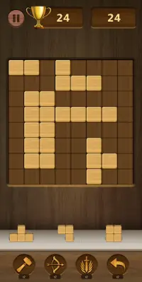 Wood Block Puzzle 2020 Offline Screen Shot 1
