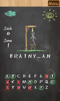 Brainy Man - Trivia Hangman Screen Shot 4