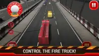 Fire Truck Racing Screen Shot 2