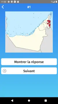 Émirats Arabes Unis: les provinces - Quiz de géogr Screen Shot 4