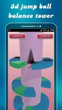 3d Helix Jump Ball – Tower Balance Game Screen Shot 6