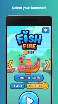Fish Fire Game Screen Shot 0