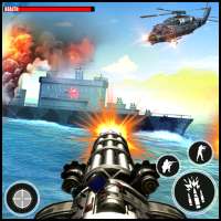 Marine Krieg Maschinengewehr schießen:Schießspiele