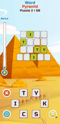 Word Pyramid - Word 4 Word Screen Shot 3