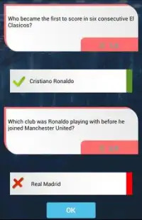 Cristiano Ronaldo Quiz Screen Shot 4