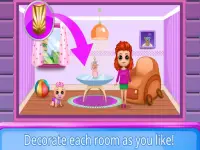 Doll House Game -  Design and Decoration Screen Shot 7
