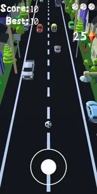 Road Ball: 3D game, runner, platformer, arcade Screen Shot 2