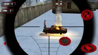 Sniper Snow:Zombie Hunter Screen Shot 2
