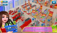 सुपरमार्केट शॉपिंग कैश रजिस्टर: कैशियर गेम्स Screen Shot 10
