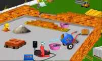Tapak Pembinaan Bangunan Sekolah: Permainan Screen Shot 1