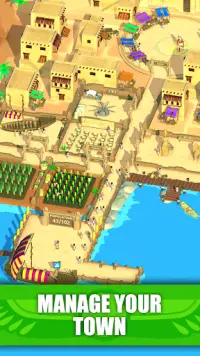 Idle Egypt Tycoon: Empire Game Screen Shot 0