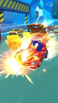 Super Chibi Sonic Kart Race Screen Shot 0