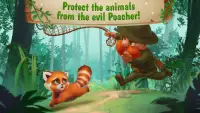 Awesome Zoo: Wild Animals vs Angry Hunter Screen Shot 6