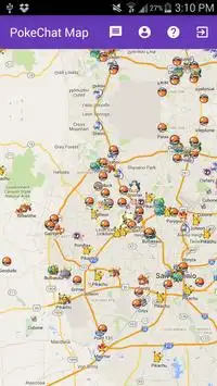 PokeChat Map for Pokemon Go Screen Shot 0