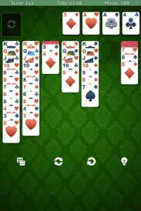 Solitaire Klondike 2018 Ücretsiz Kartlar Oyunu Screen Shot 0