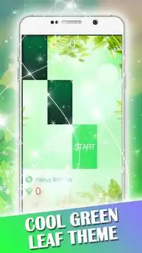 Green Magic Tiles - Piano Go 🎹🎵 Screen Shot 3